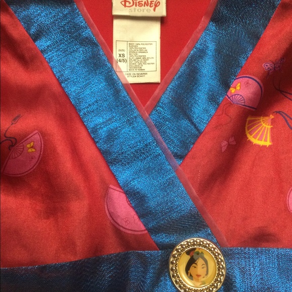 DISNEY PRINCESS MULAN COSTUME - Picture 2 of 3